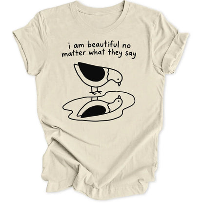 Beautiful Pigeon Unisex T-Shirt - Wild Spirit