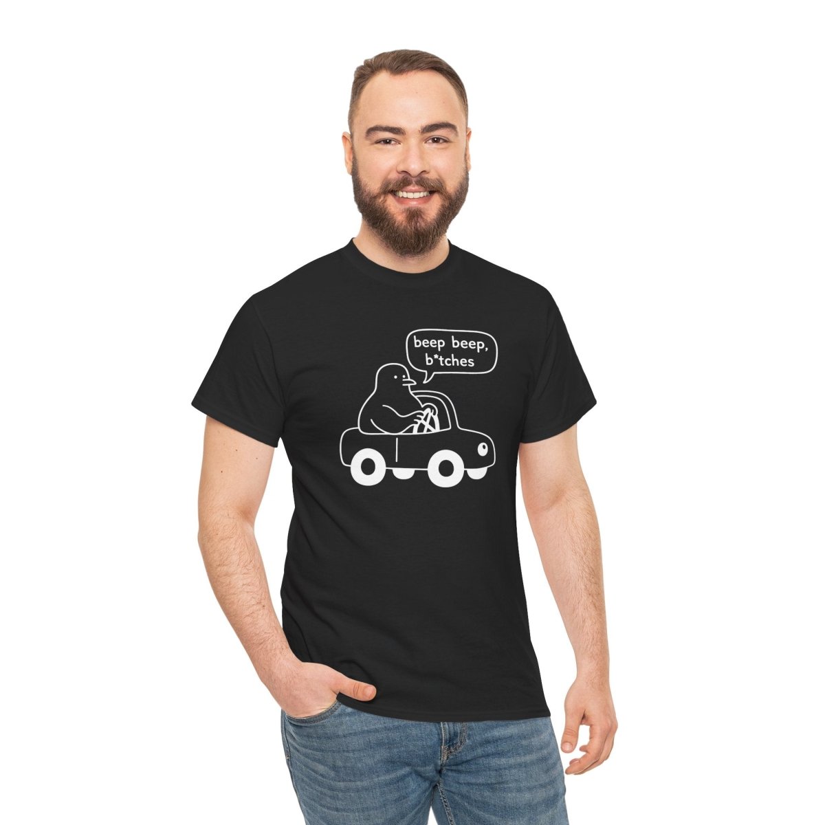 Beep Beep Pigeon Unisex T-Shirt - Wild Spirit