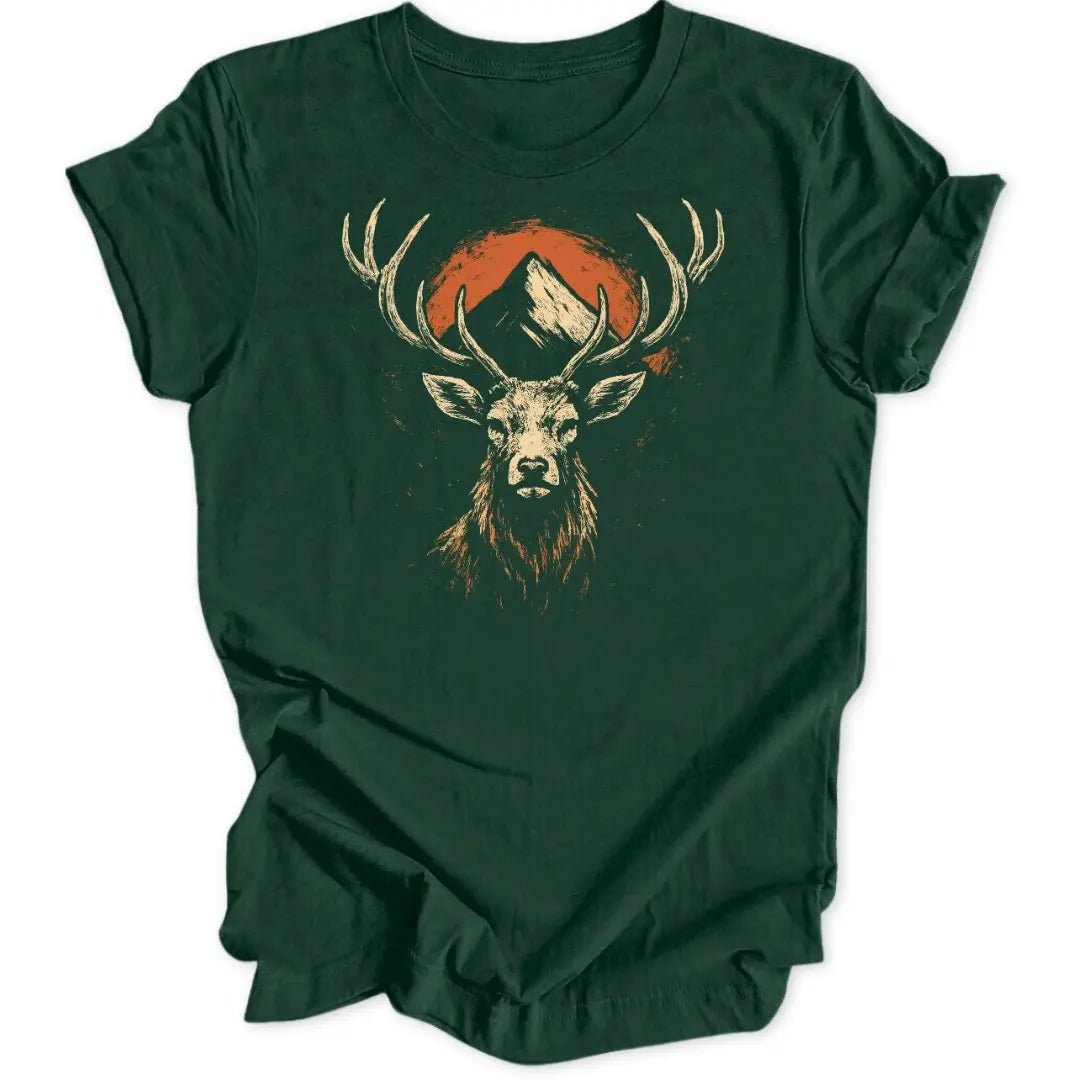 Berg Hirsch Unisex T-Shirt - Wild Spirit