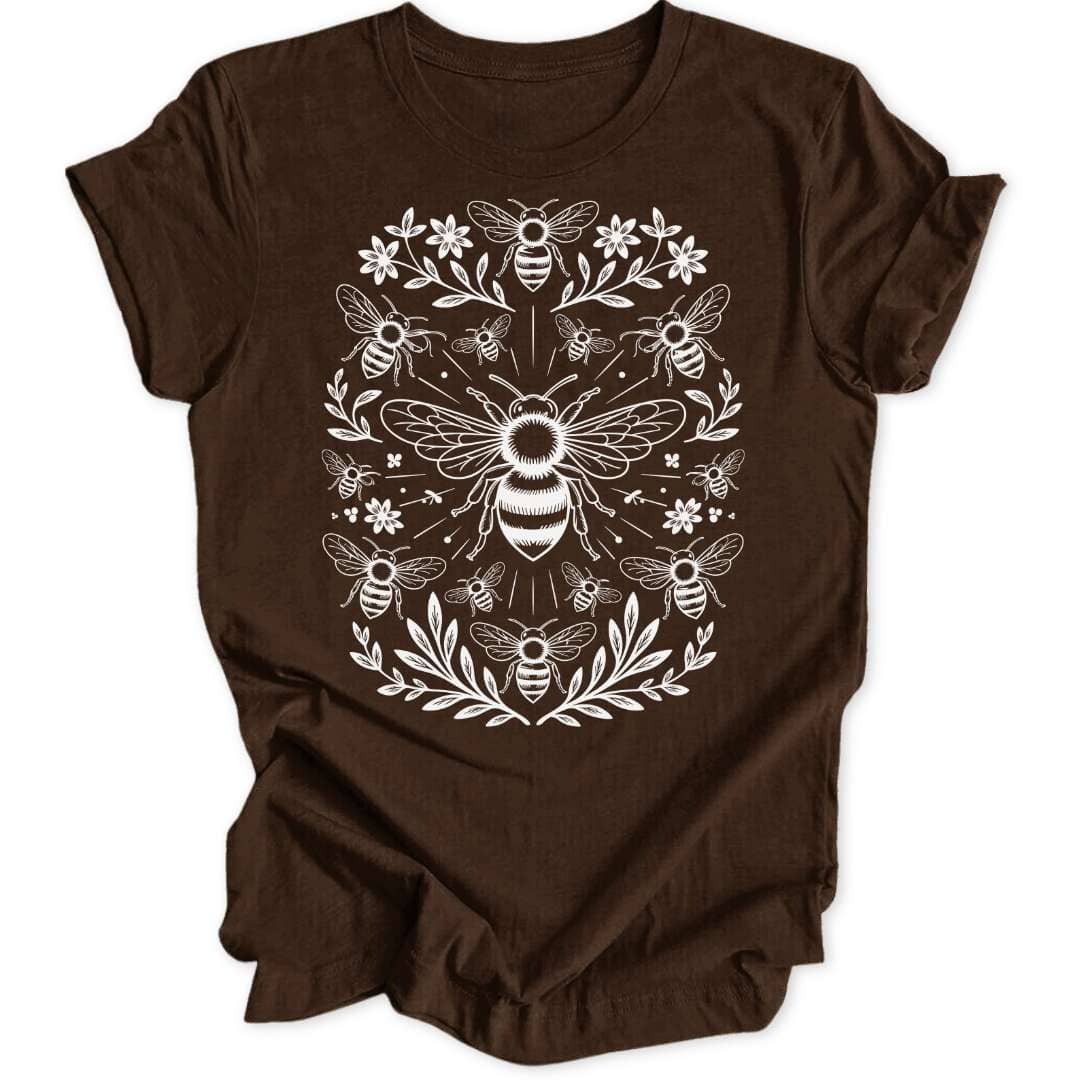 Bienentanz T-Shirt T-Shirt Braun / S