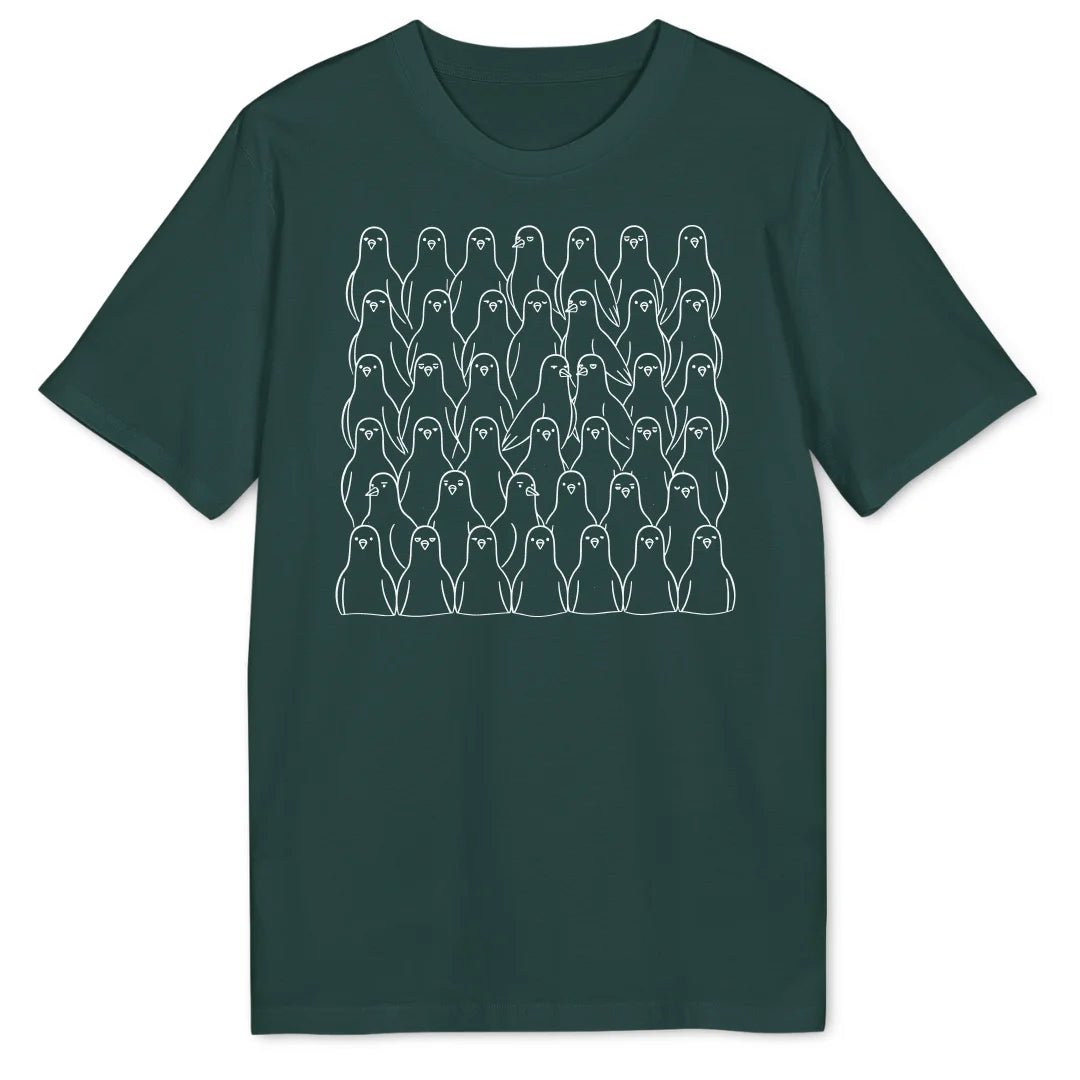 Bird Crowd Bio T-Shirt - Wild Spirit