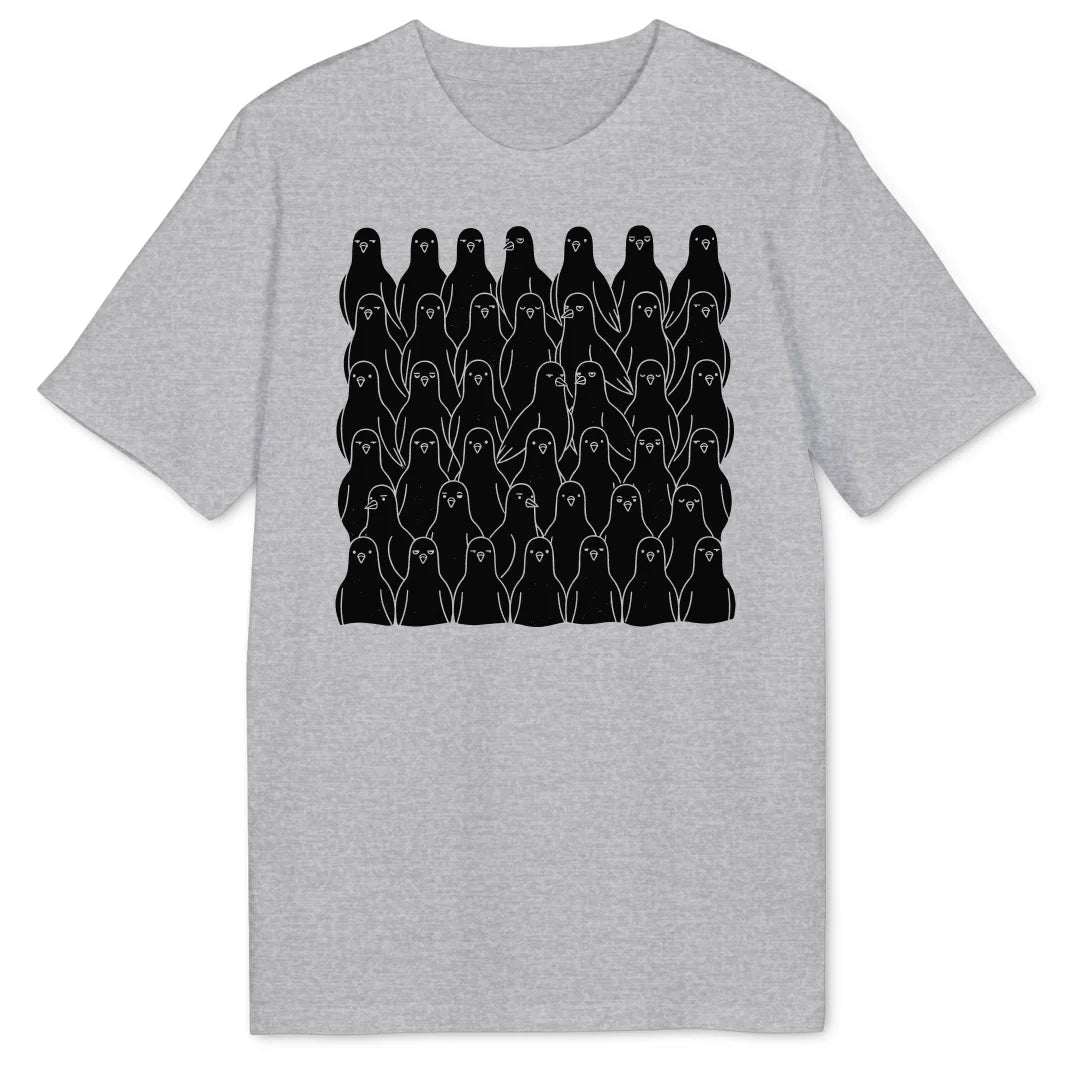 Bird Crowd Bio T-Shirt - Wild Spirit