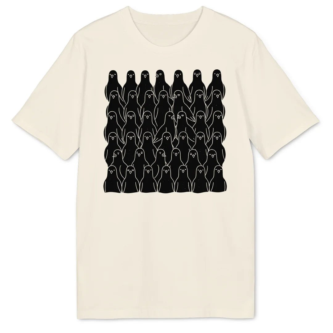 Bird Crowd Bio T-Shirt - Wild Spirit