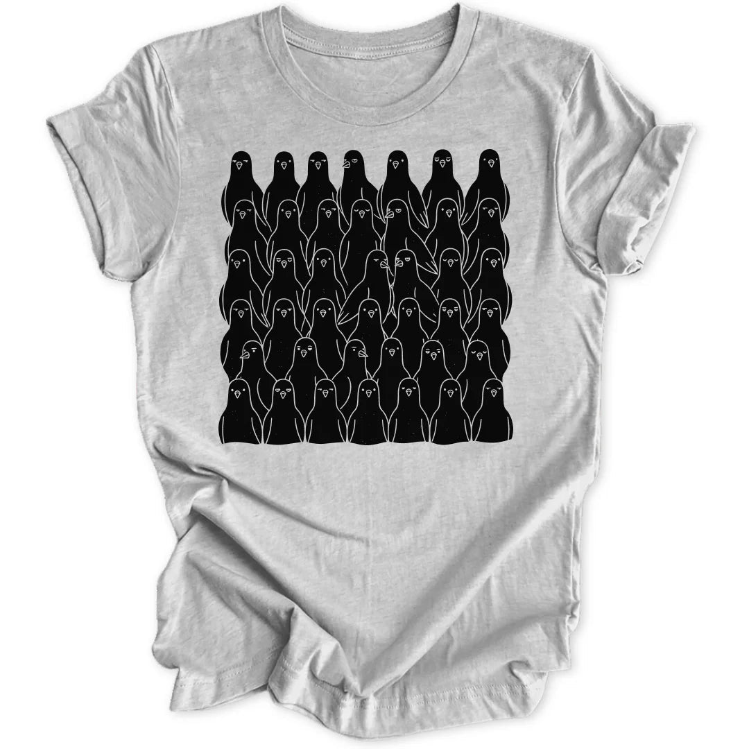 Bird Crowd Unisex T-Shirt - Wild Spirit