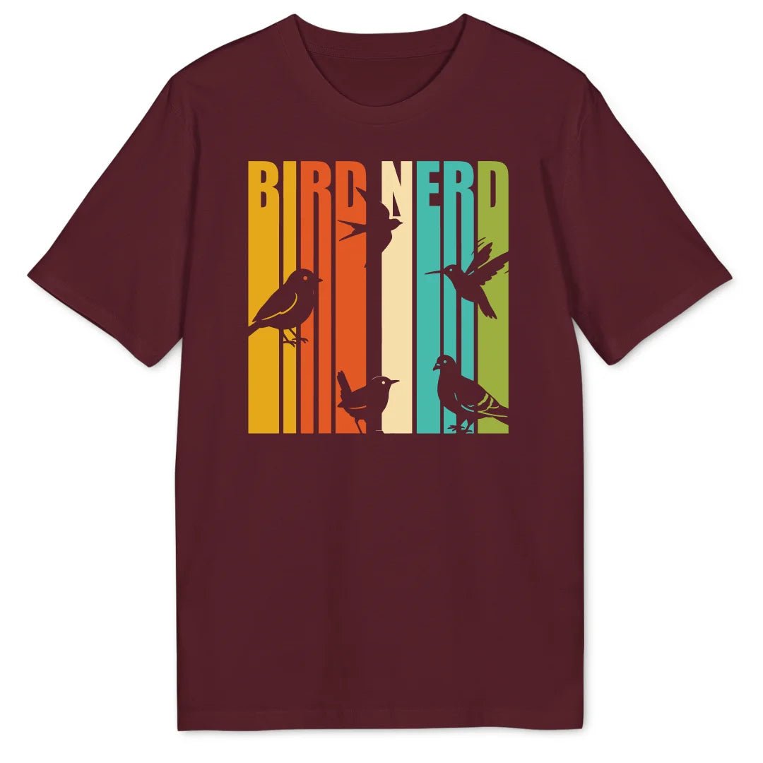 Bird Nerd Rainbow Bio T-Shirt - Wild Spirit
