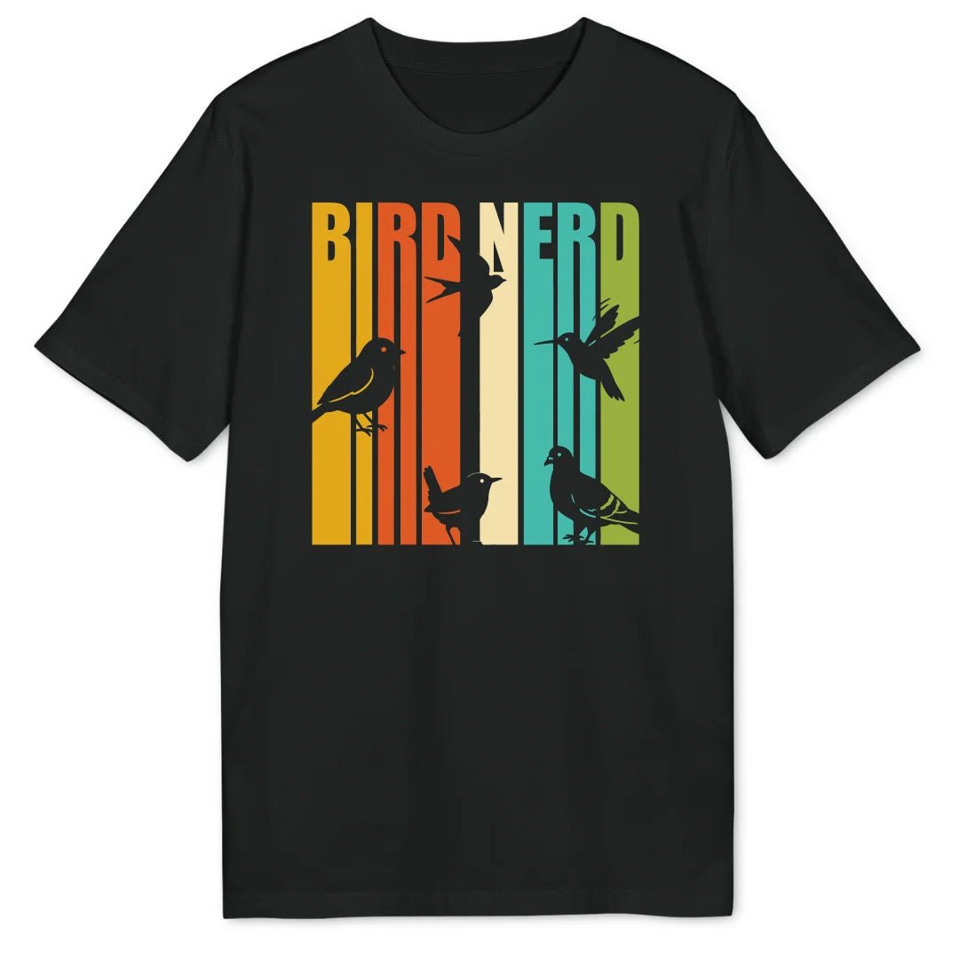 Bird Nerd Rainbow Bio T-Shirt - Wild Spirit