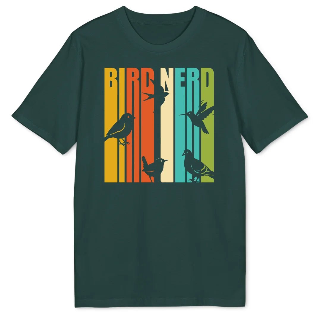 Bird Nerd Rainbow Bio T-Shirt - Wild Spirit