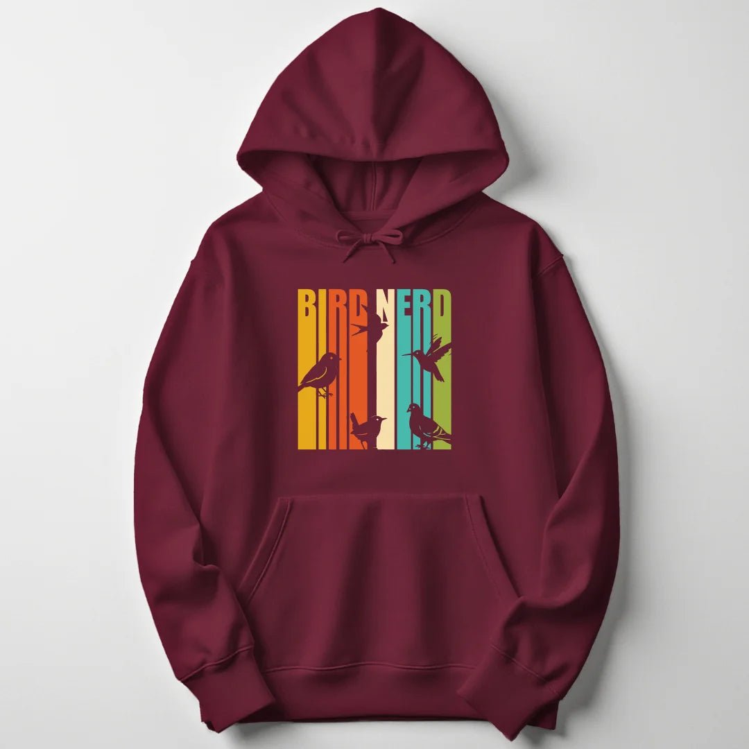 Bird Nerd Rainbow Unisex Hoodie - Wild Spirit
