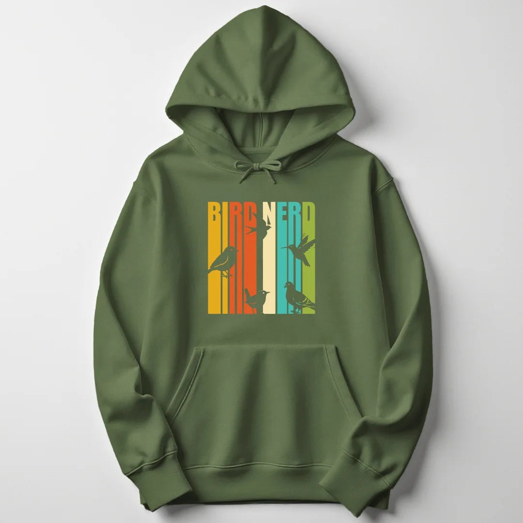 Bird Nerd Rainbow Unisex Hoodie - Wild Spirit