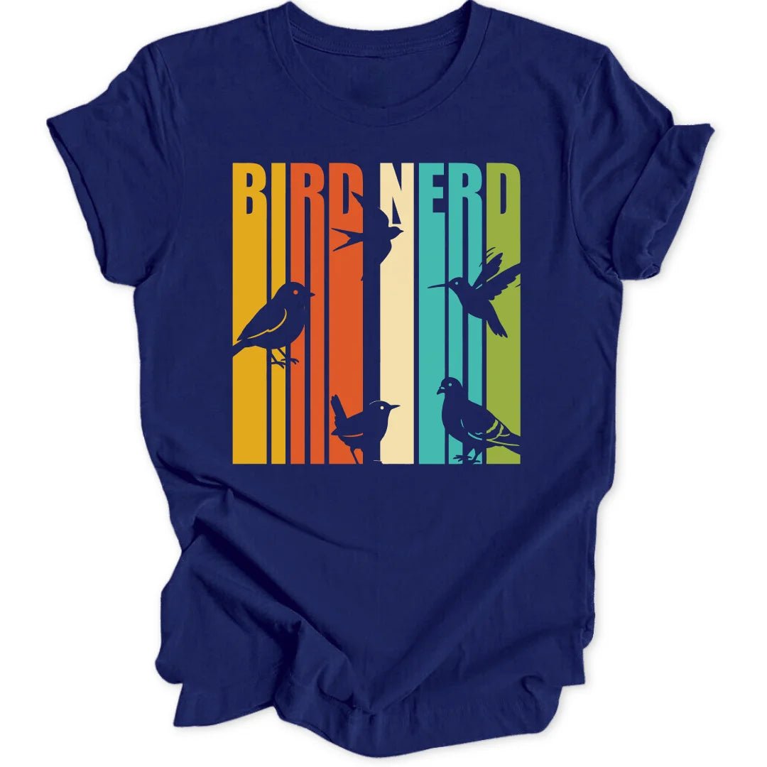 Bird Nerd Rainbow Unisex T-Shirt - Wild Spirit