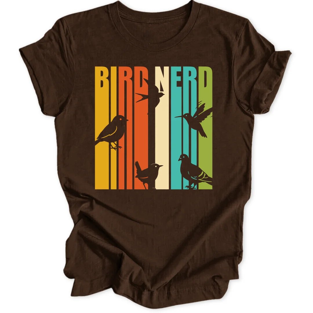 Bird Nerd Rainbow Unisex T-Shirt - Wild Spirit