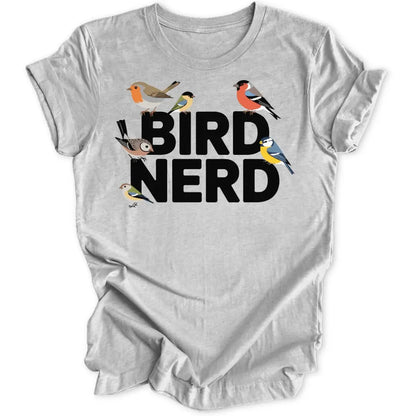 Bird Nerd Typo Unisex T-Shirt - Wild Spirit