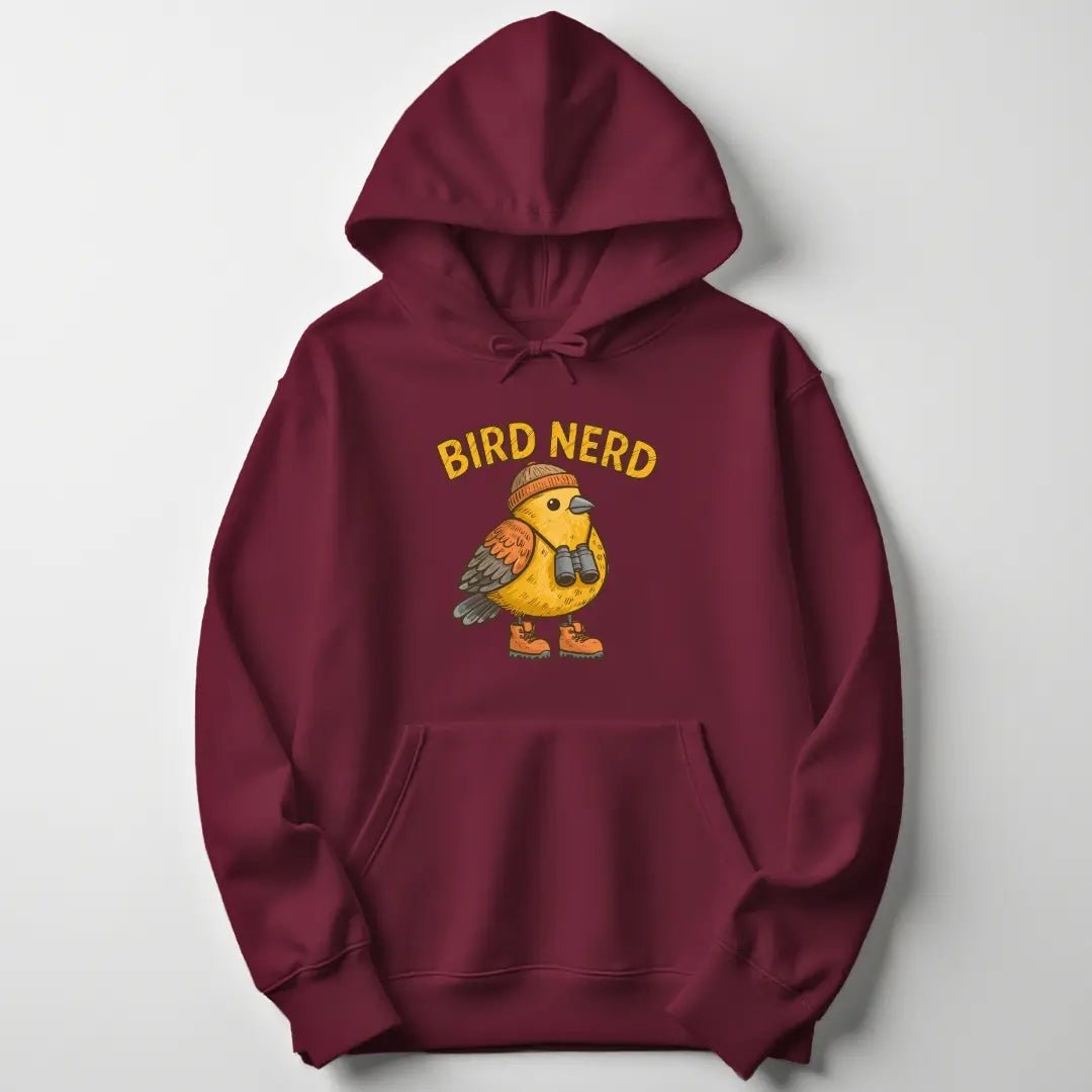 Bird Nerd Unisex Hoodie - Wild Spirit