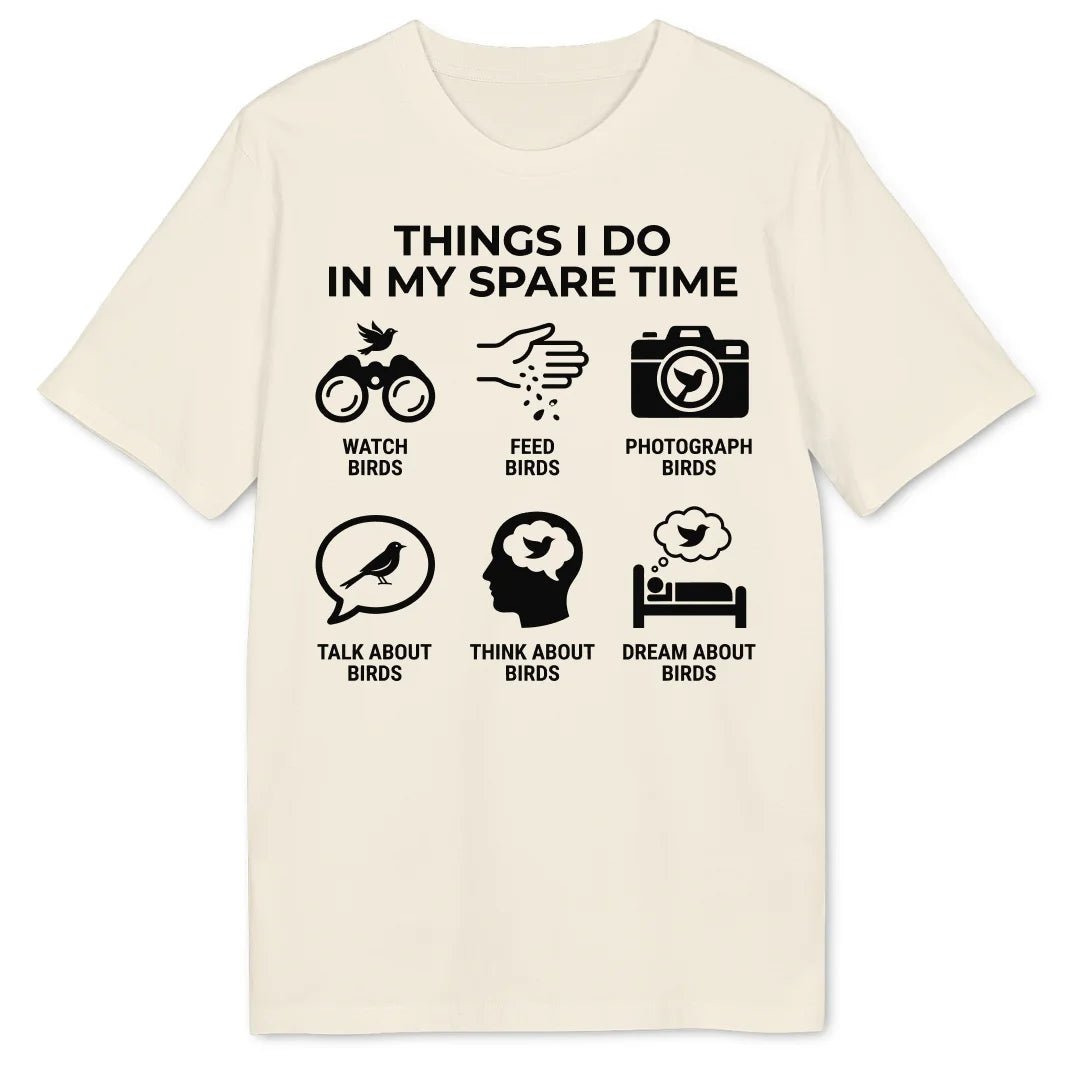 Bird Spare Time Bio T-Shirt - Wild Spirit