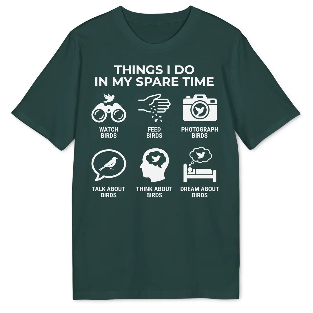 Bird Spare Time Bio T-Shirt - Wild Spirit