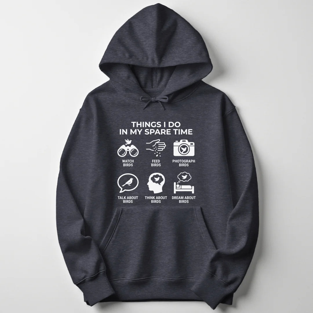 Bird Spare Time Unisex Hoodie - Wild Spirit