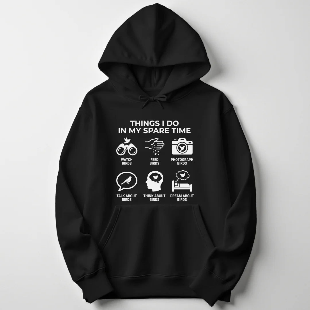Bird Spare Time Unisex Hoodie - Wild Spirit