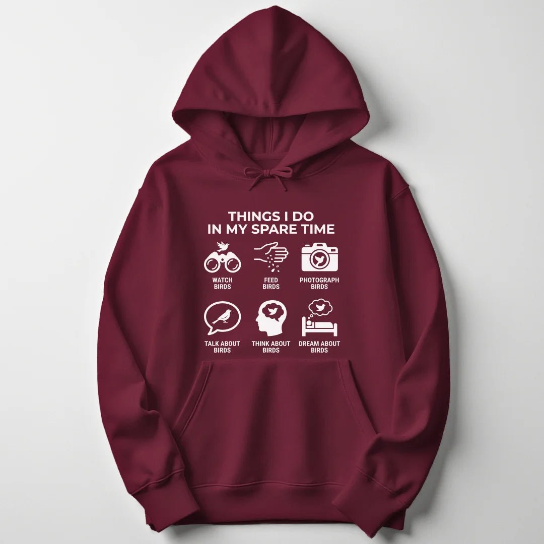 Bird Spare Time Unisex Hoodie - Wild Spirit