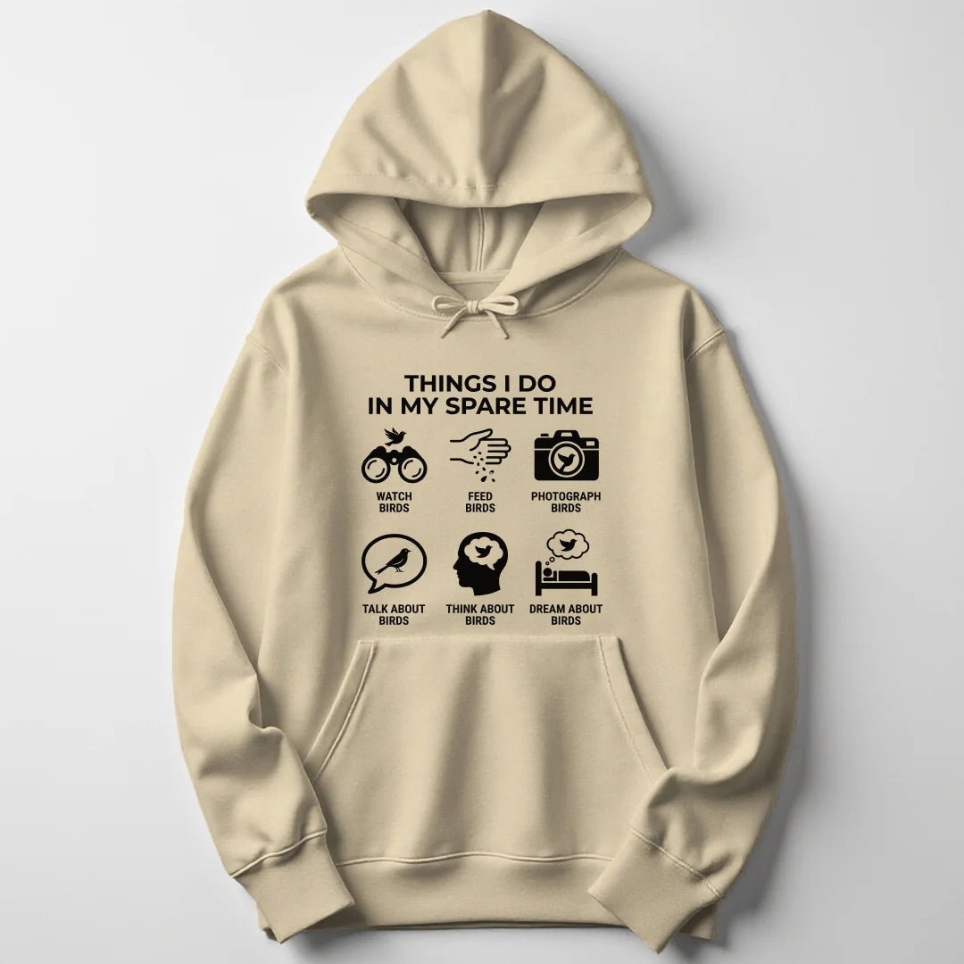 Bird Spare Time Unisex Hoodie - Wild Spirit
