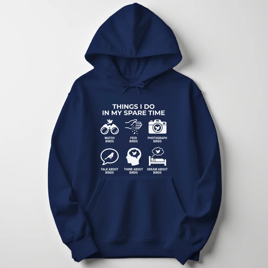 Bird Spare Time Unisex Hoodie - Wild Spirit
