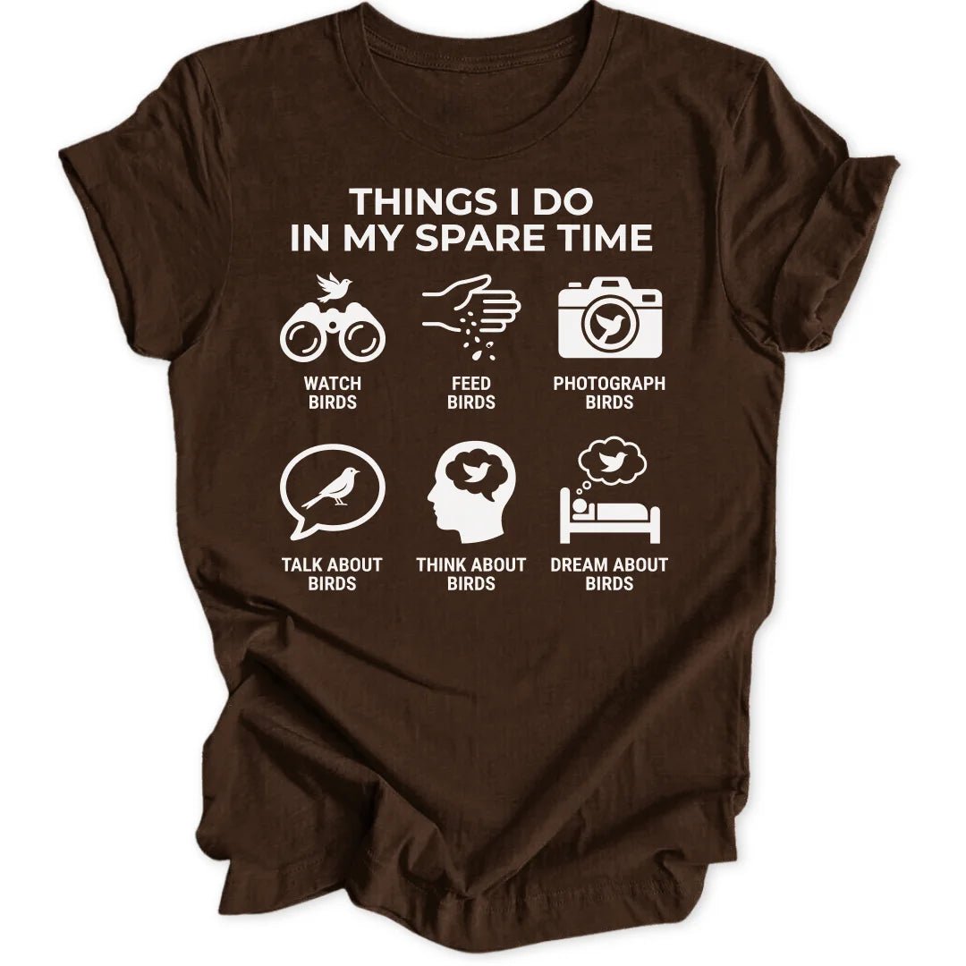 Bird Spare Time Unisex T-Shirt - Wild Spirit