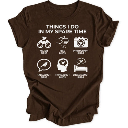 Bird Spare Time Unisex T-Shirt - Wild Spirit
