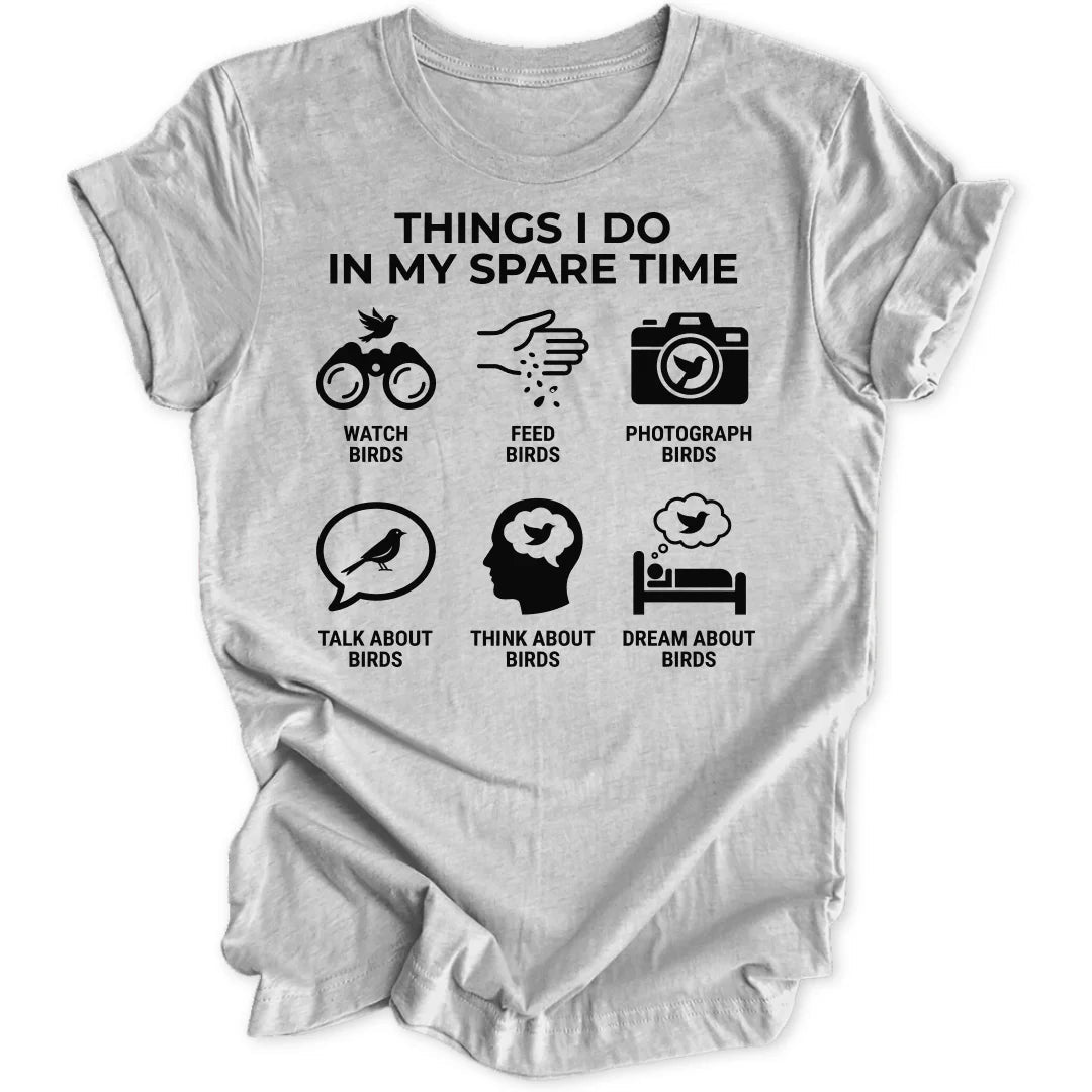 Bird Spare Time Unisex T-Shirt - Wild Spirit