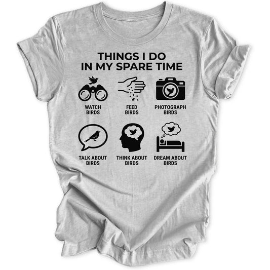 Bird Spare Time Unisex T-Shirt - Wild Spirit