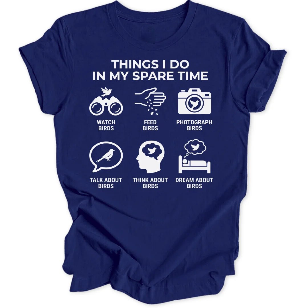Bird Spare Time Unisex T-Shirt - Wild Spirit