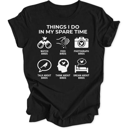 Bird Spare Time Unisex T-Shirt - Wild Spirit
