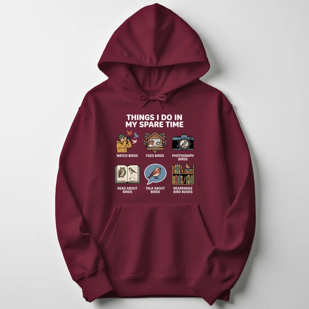 Bird Time Unisex Hoodie - Wild Spirit