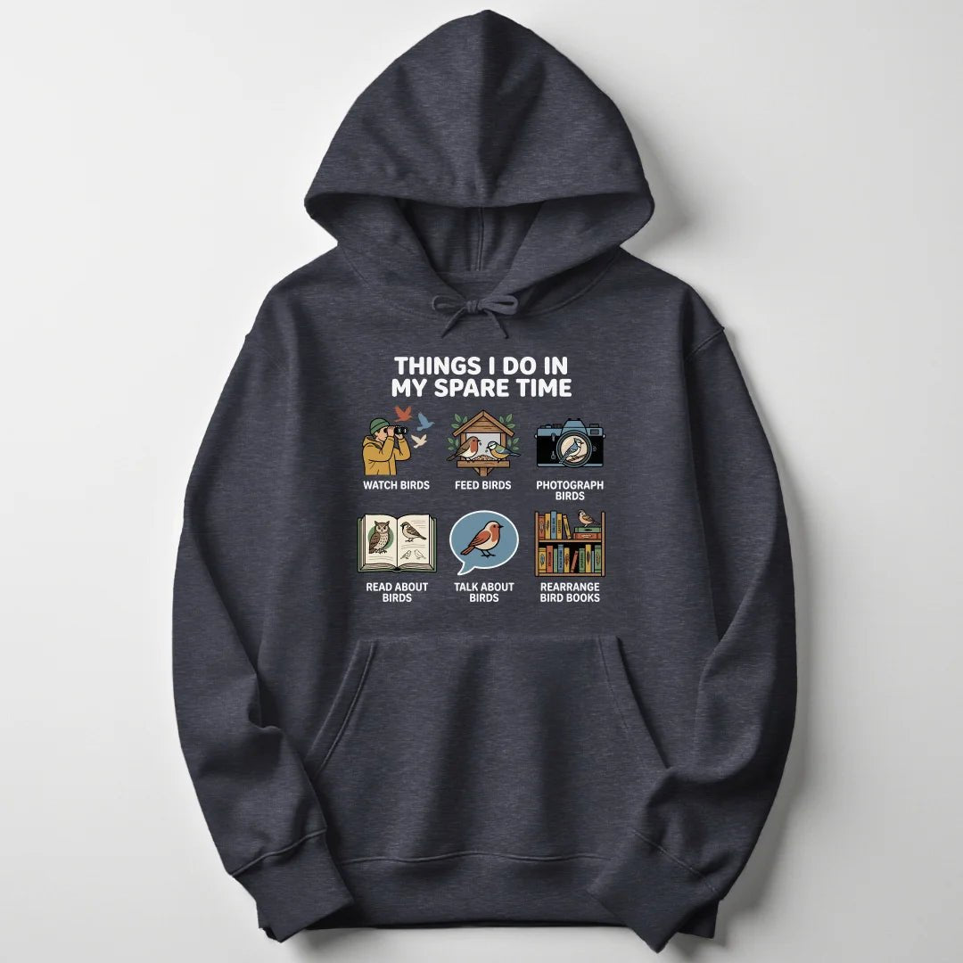 Bird Time Unisex Hoodie - Wild Spirit