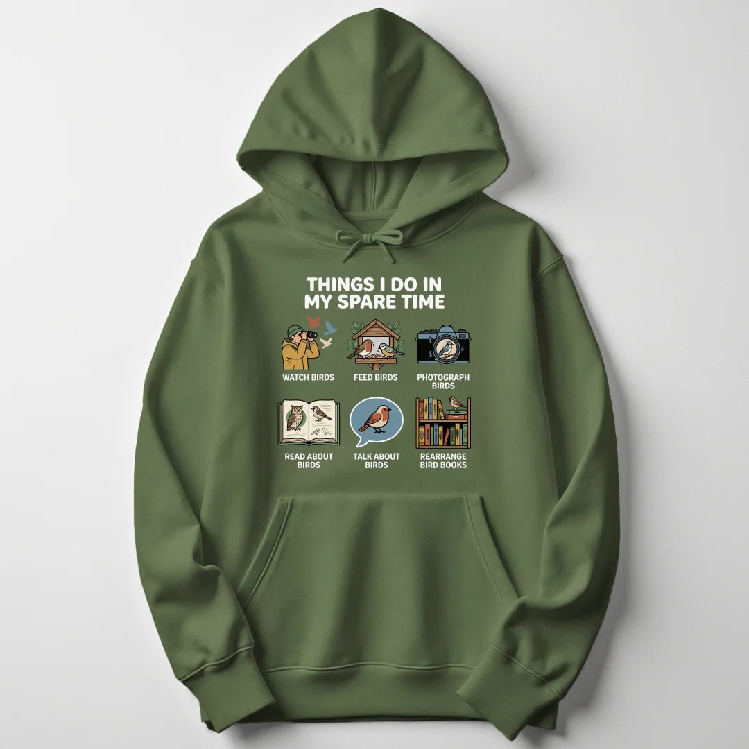 Bird Time Unisex Hoodie - Wild Spirit