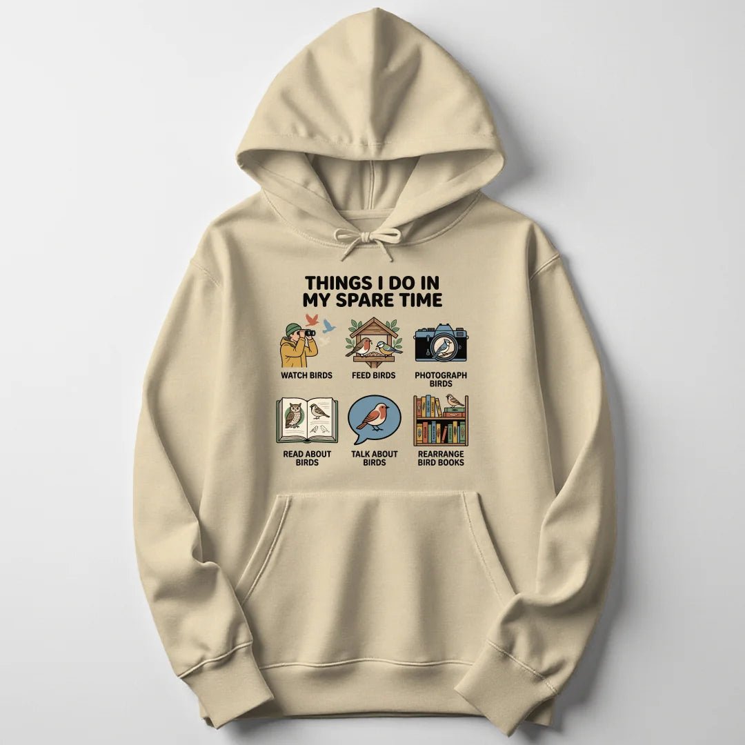 Bird Time Unisex Hoodie - Wild Spirit