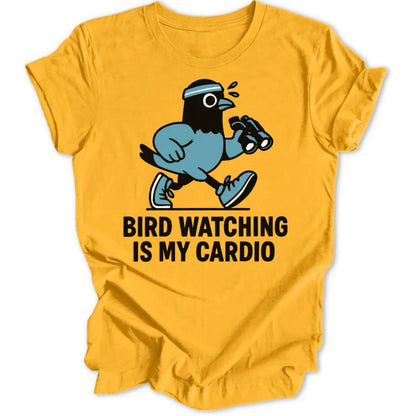 Bird Watching Cardio Unisex T-Shirt - Wild Spirit