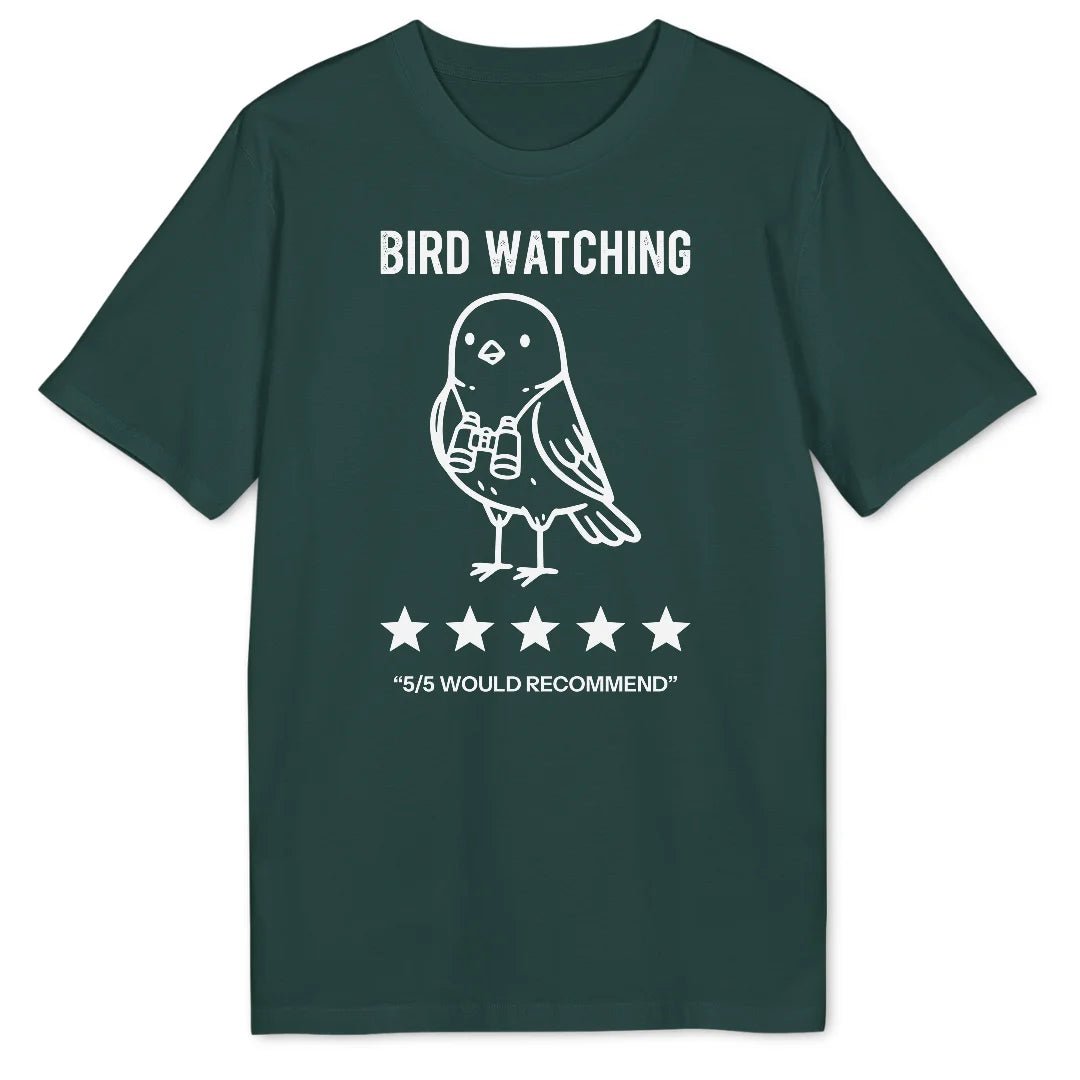 Bird Watching Review Bio T-Shirt - Wild Spirit