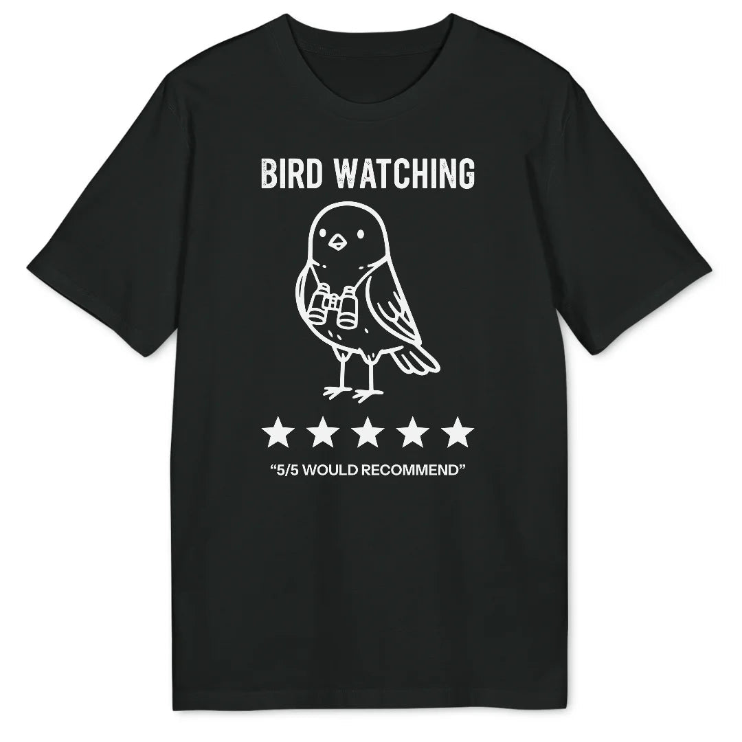 Bird Watching Review Bio T-Shirt - Wild Spirit