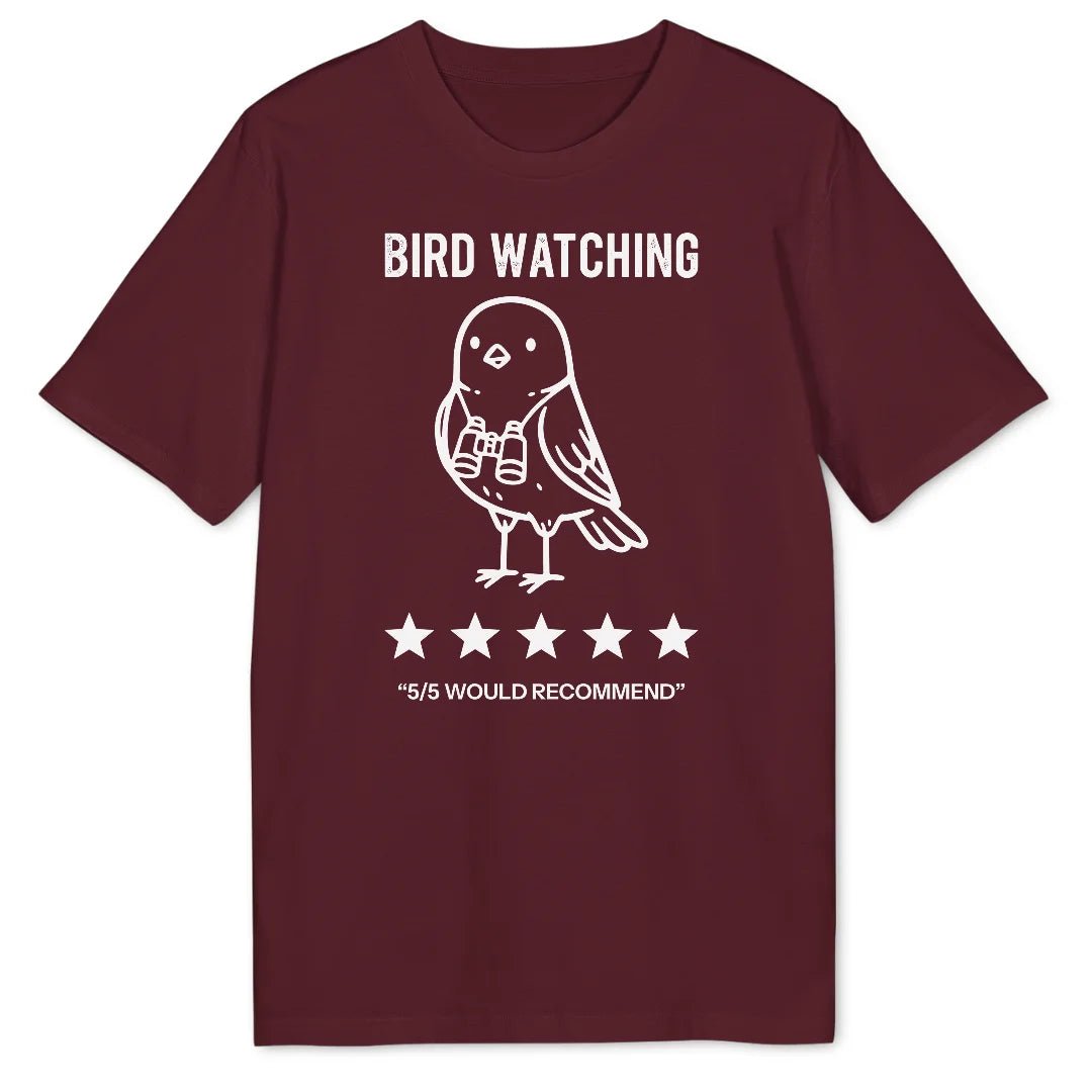 Bird Watching Review Bio T-Shirt - Wild Spirit