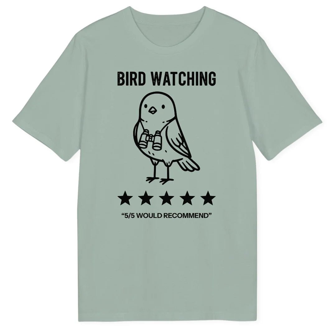 Bird Watching Review Bio T-Shirt - Wild Spirit