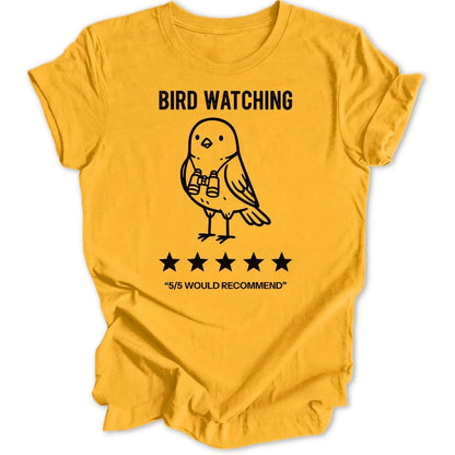 Bird Watching Review Unisex T-Shirt - Wild Spirit