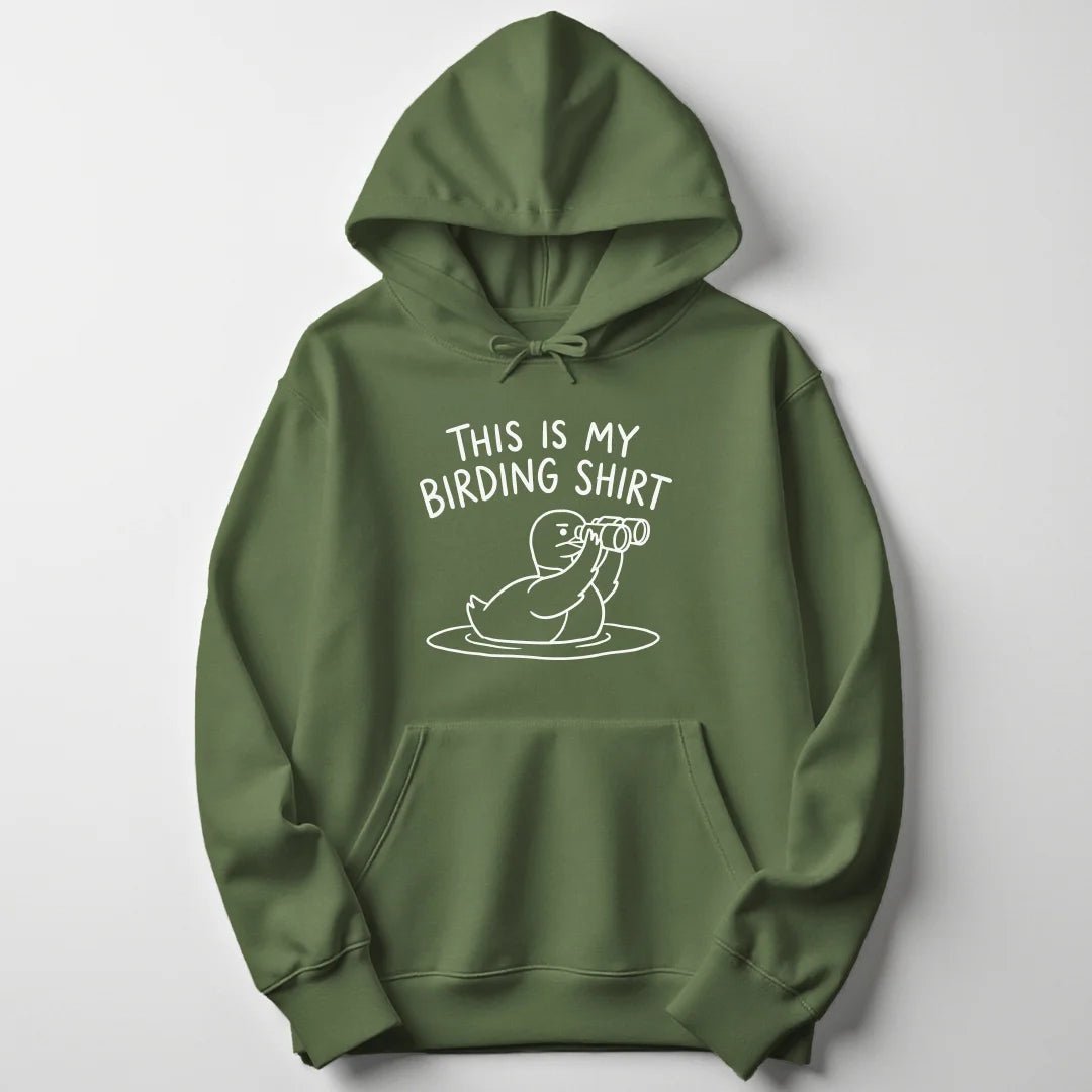 Birding Duck Unisex Hoodie - Wild Spirit