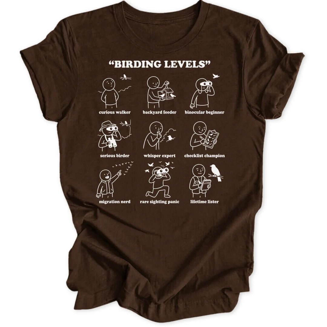 Birding Levels Unisex T-Shirt - Wild Spirit