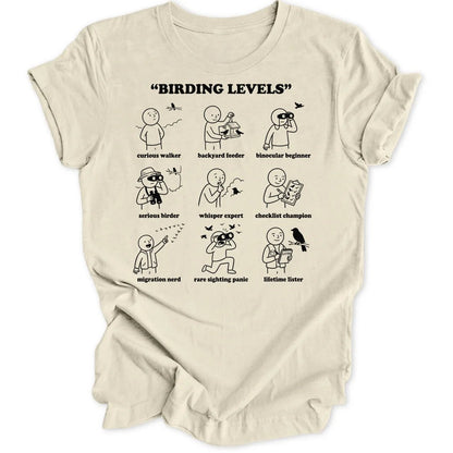 Birding Levels Unisex T-Shirt - Wild Spirit