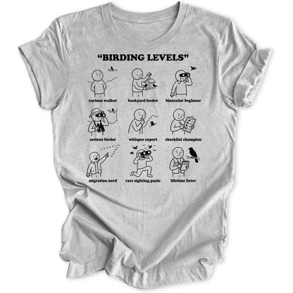 Birding Levels Unisex T-Shirt - Wild Spirit