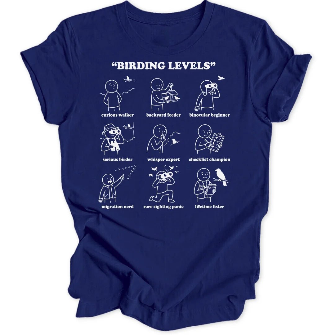 Birding Levels Unisex T-Shirt - Wild Spirit