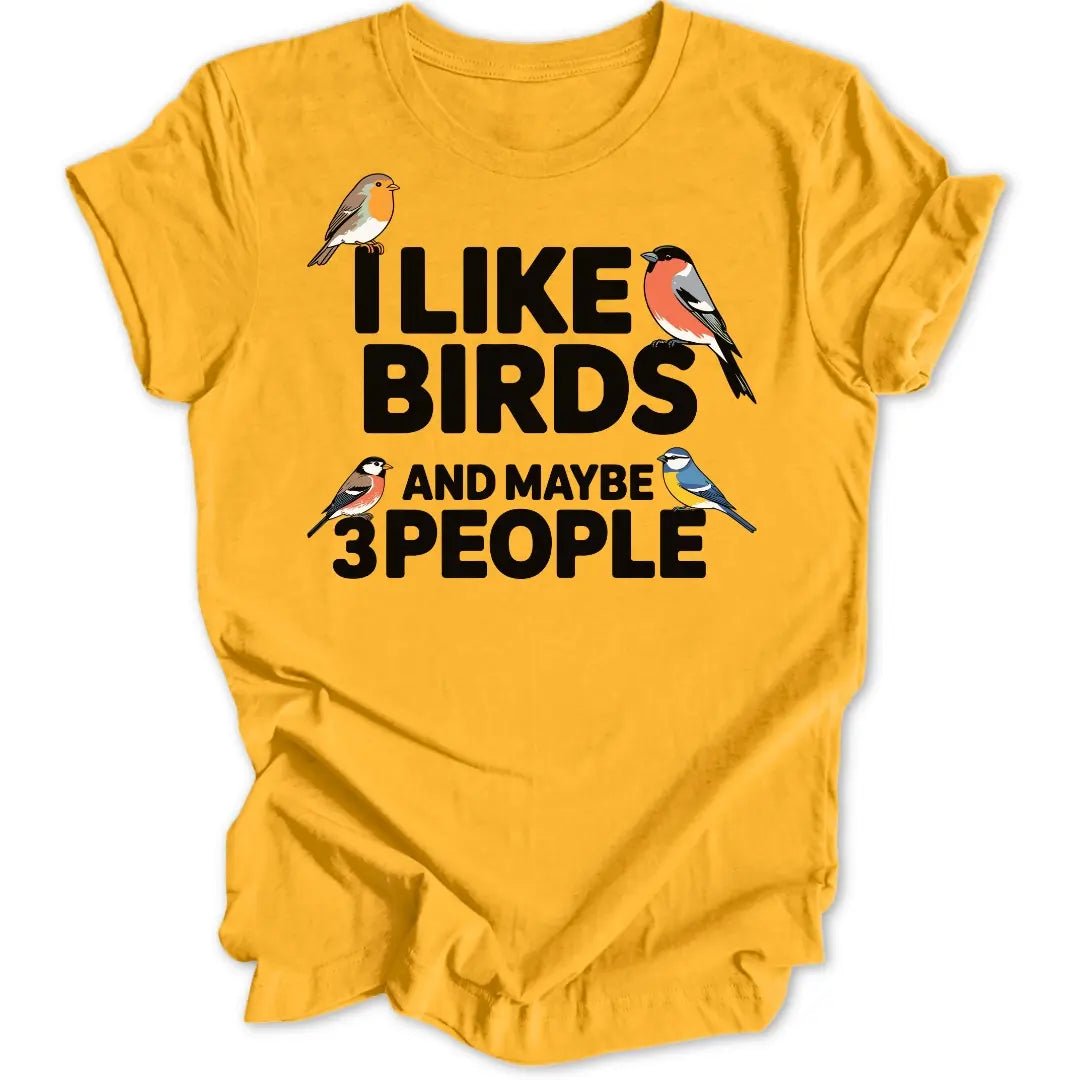 Birds 3 People Unisex T-Shirt - Wild Spirit
