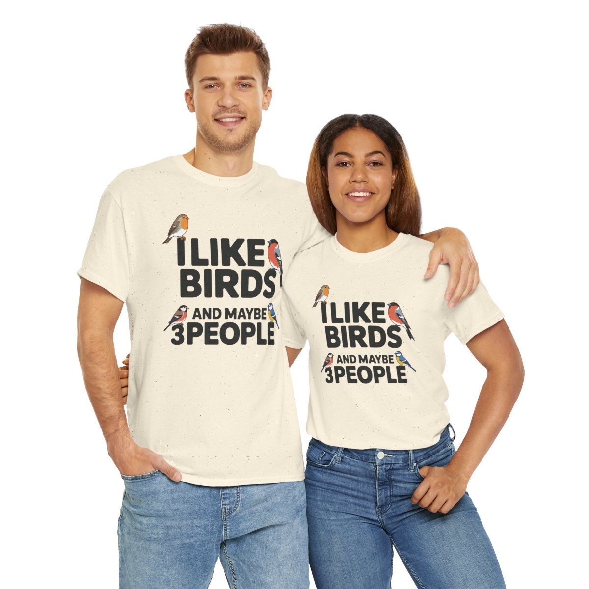 Birds 3 People Unisex T-Shirt - Wild Spirit