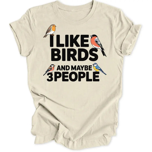 Birds 3 People Unisex T-Shirt - Wild Spirit