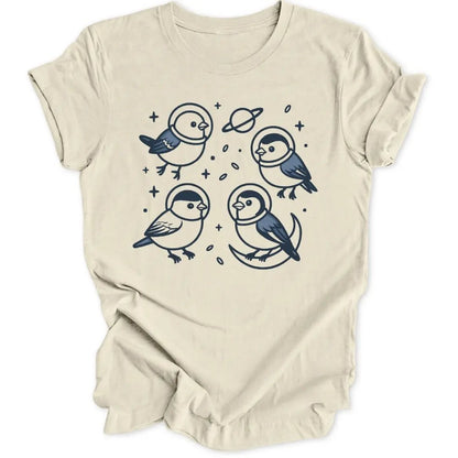 Birds In Space Unisex T-Shirt - Wild Spirit