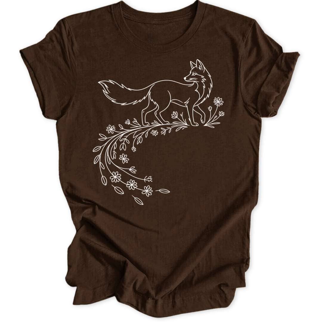 Blumen Fuchs Unisex T-Shirt - Wild Spirit